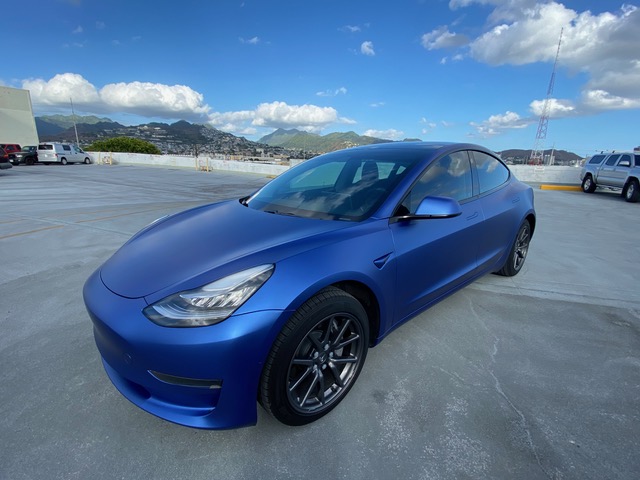 blue Car